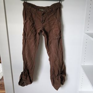 Free people low rise linen pants